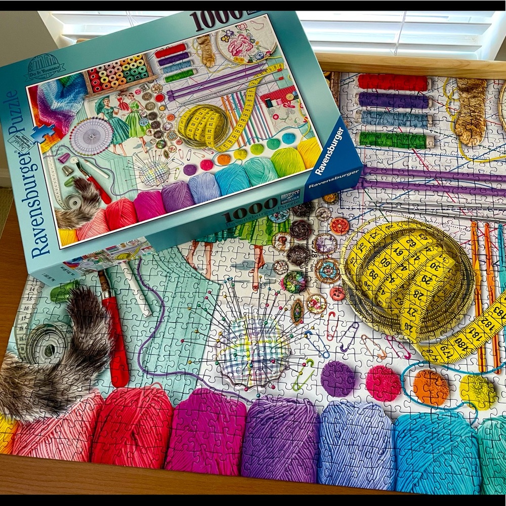 Ravensburger “Needlework” 1000 piece puzzle